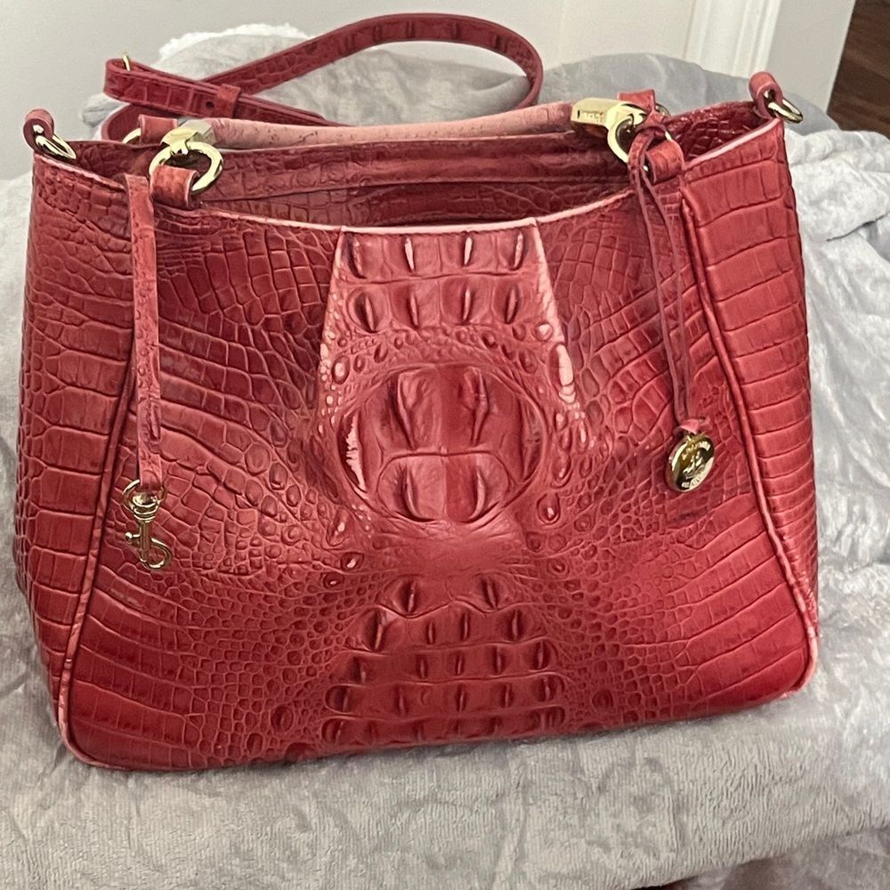 Brahmin Ruby Cherry Tree Melbourne Satchel Bag